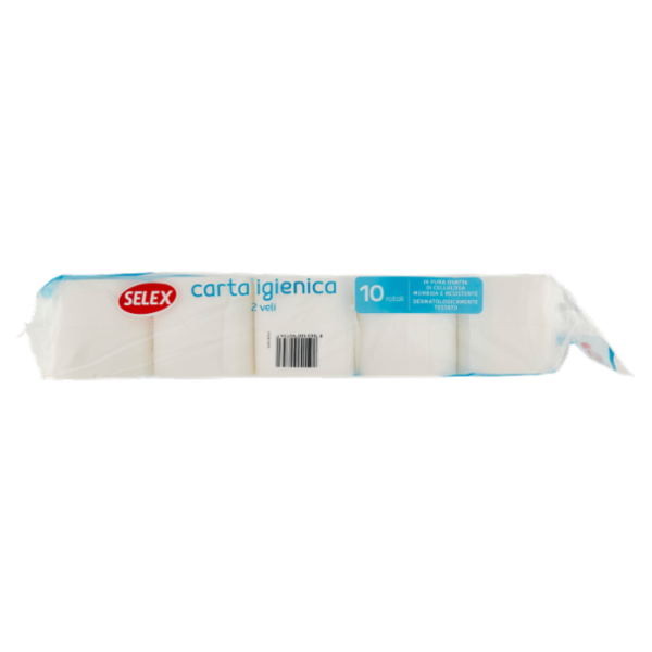 Selex Carta Igienica 2 Veli 10 Rotoli
