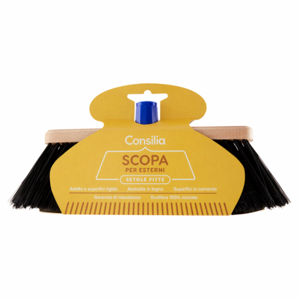 Consilia Scopa per Esterni Setole Fitte