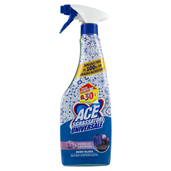 Ace Sgrassatore Universale Fiori di Lavanda Senza Candeggina 600 ml