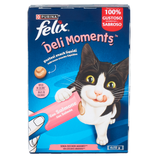 FELIX Deli Moments con Salmone 4 x 10 g