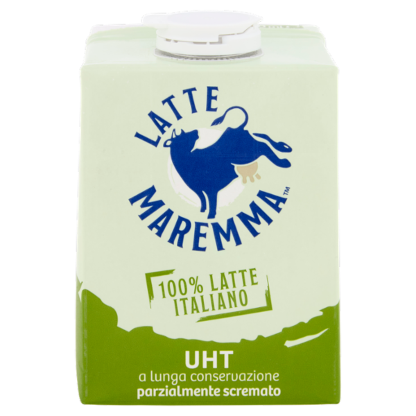 Latte Maremma UHT a lunga conservazione parzialmente scremato 500 ml