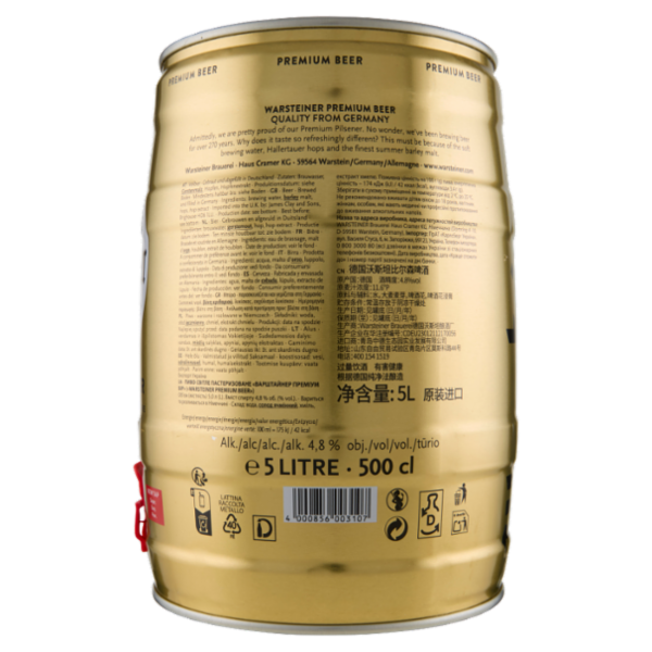 Warsteiner Premium Beer 500 cl