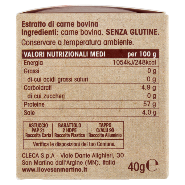 Ferioli Estratto di Carne Bovina 40 g
