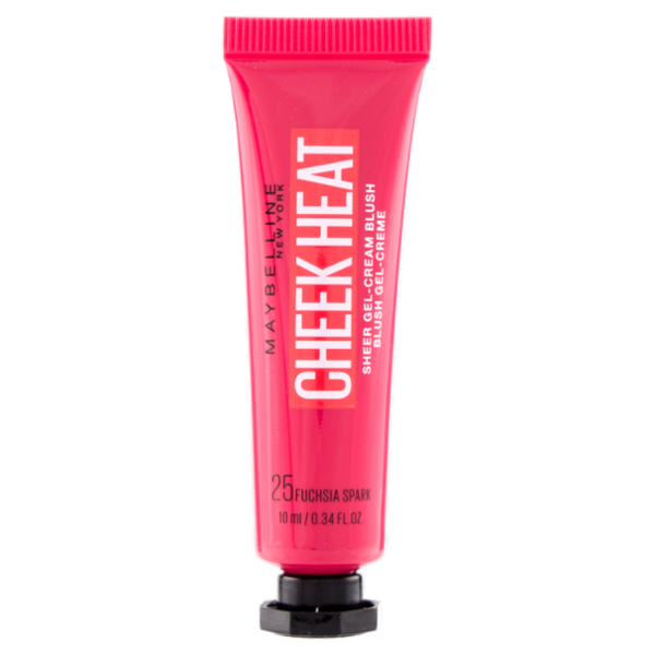 Maybelline New York Blush in crema Cheek Heat, 25 Fuchsia Spark, 10 ml