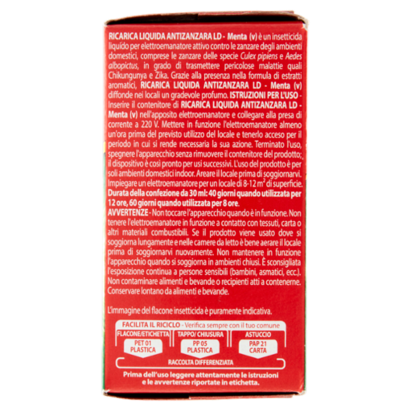 VAPE Liquido Menta Ricarica 30 ml