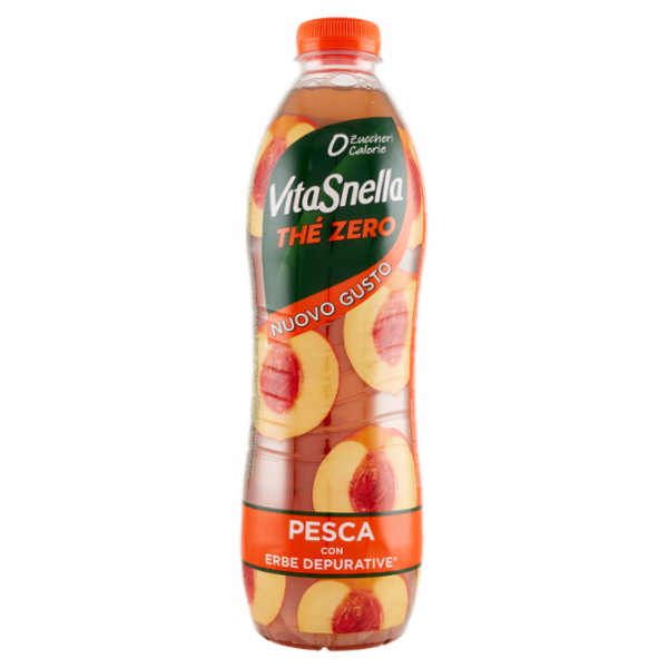 Vitasnella Thé Zero Pesca con Erbe Depurative* 1,25 L