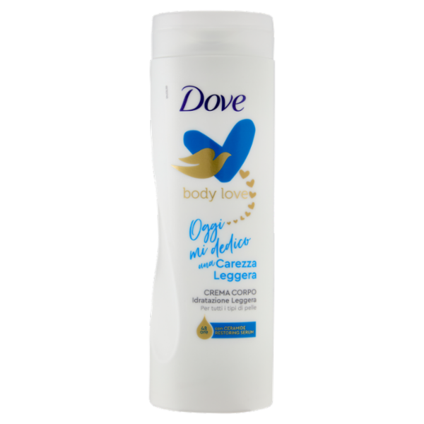 Dove Carezza Leggera Crema Corpo per tutti i tipi di Pelle 400 ml