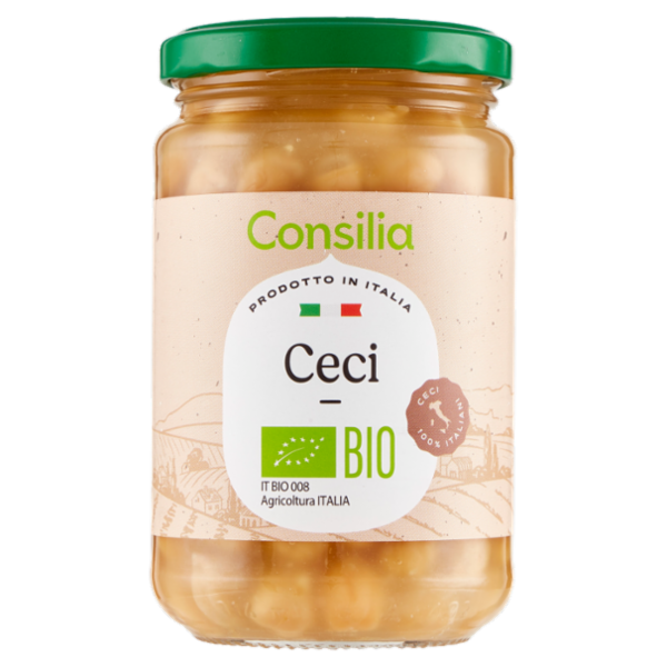 Consilia Ceci Lessati Italiani Biologici 300 g