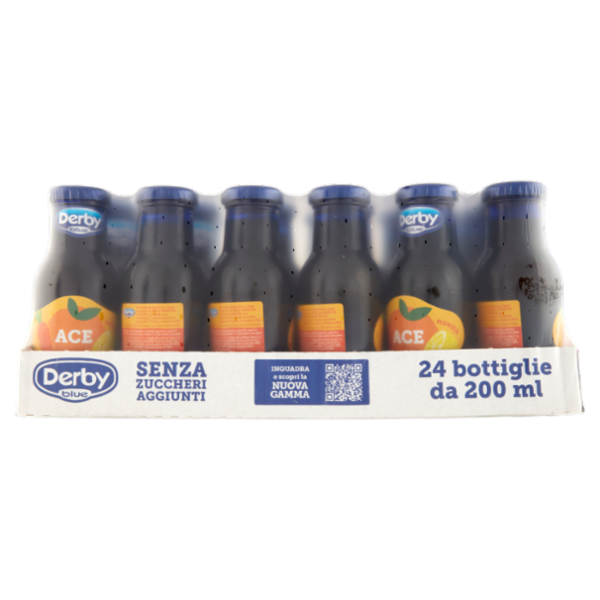 Derby blue Senza Zuccheri Aggiunti* ACE 24 x 200 ml