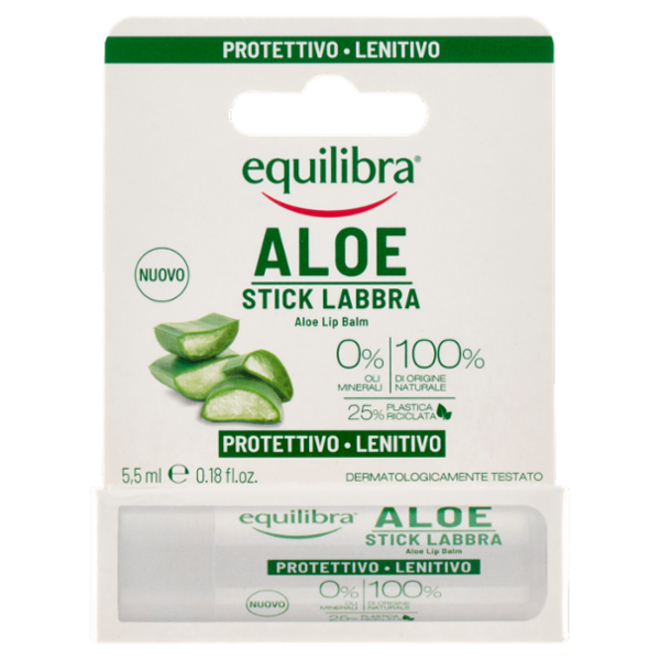 equilibra Aloe Stick Labbra Protettivo - Lenitivo 5,5 ml