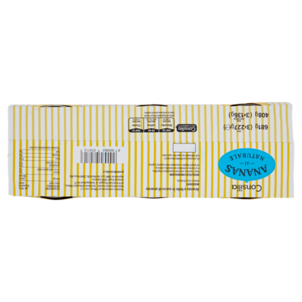 Consilia Saper Scegliere Ananas al naturale 3 x 227 g
