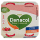 DANACOL Yogurt da bere, Riduce il Colesterolo grazie agli Steroli Vegetali, gusto Fragola, 4x100g