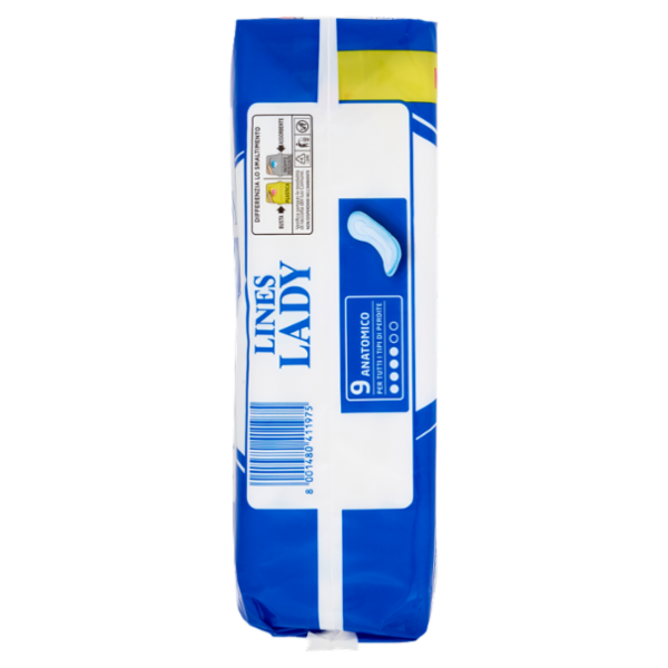 Lines Lady Anatomico 9 pz