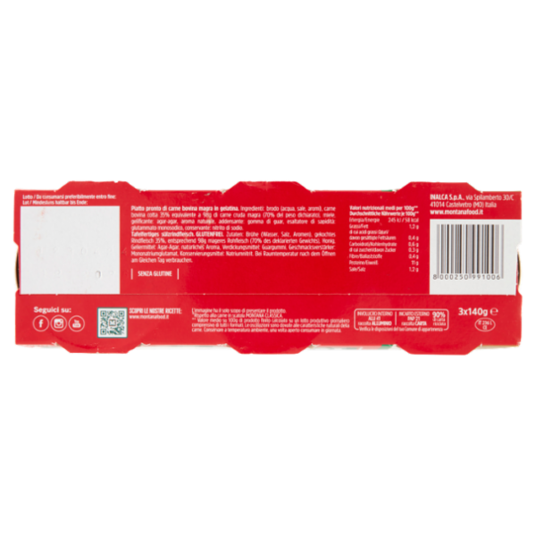 Montana Linea Oro 3 x 140 g