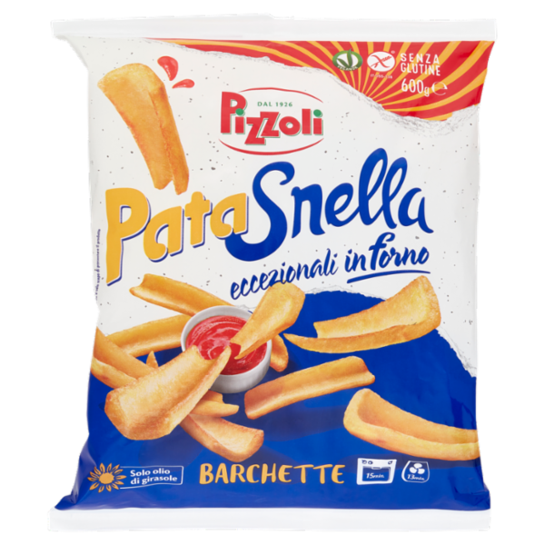 Pizzoli PataSnella Barchette 600 g
