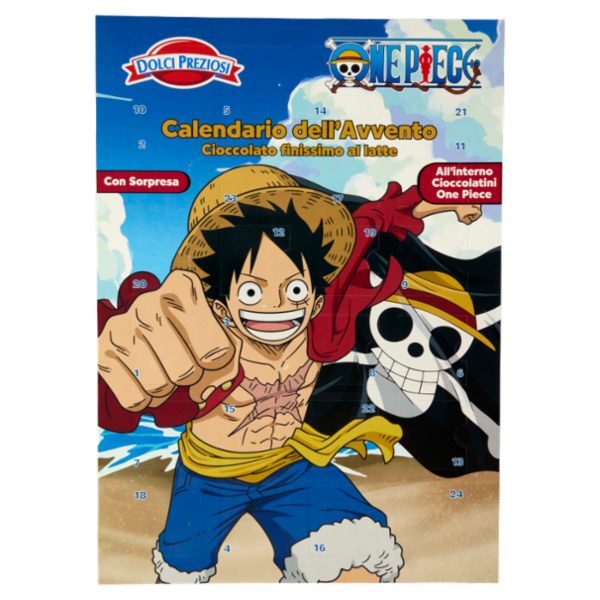 Dolci Preziosi Calendario dell'Avvento One Piece 220 g