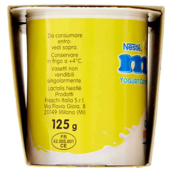 NESTLÉ MIO Yogurt Cremoso Senza Pezzi Banana 2x125g