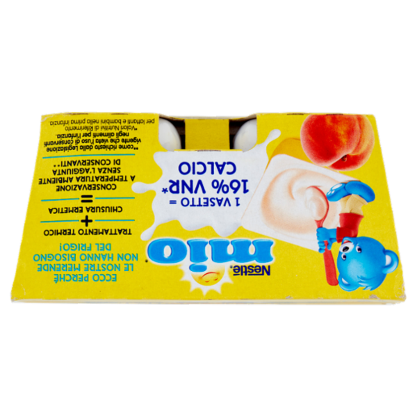 NESTLÉ MIO Merenda Latte Fermentato Pesca 4 vasetti da 100 g