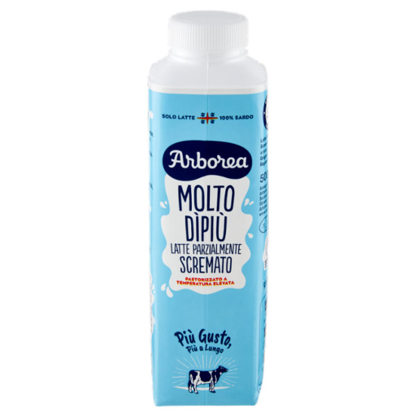 Arborea Moltodìpiù Latte Parzialmente Scremato 500 ml