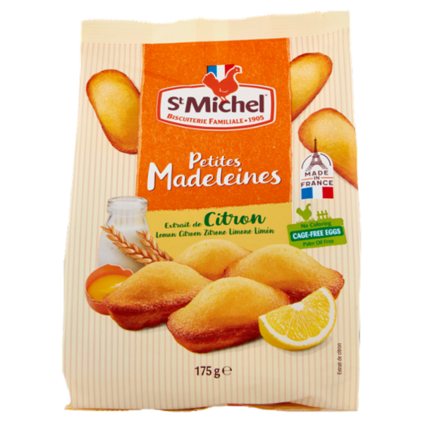 St Michel Petites Madeleines Limone 175 g