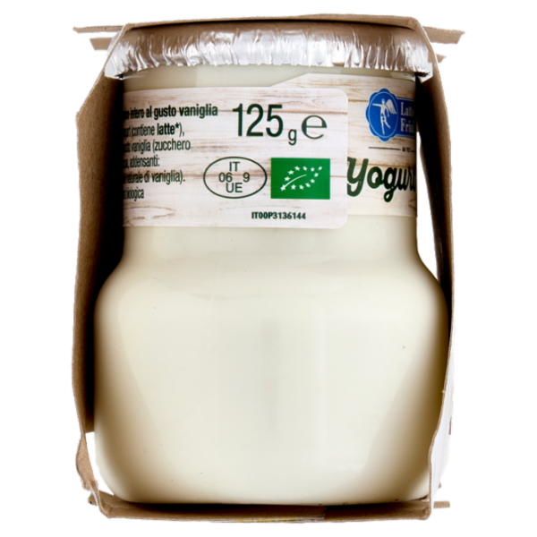 Latterie Friulane Yogurt Bio gusto vaniglia 2 x 125 g