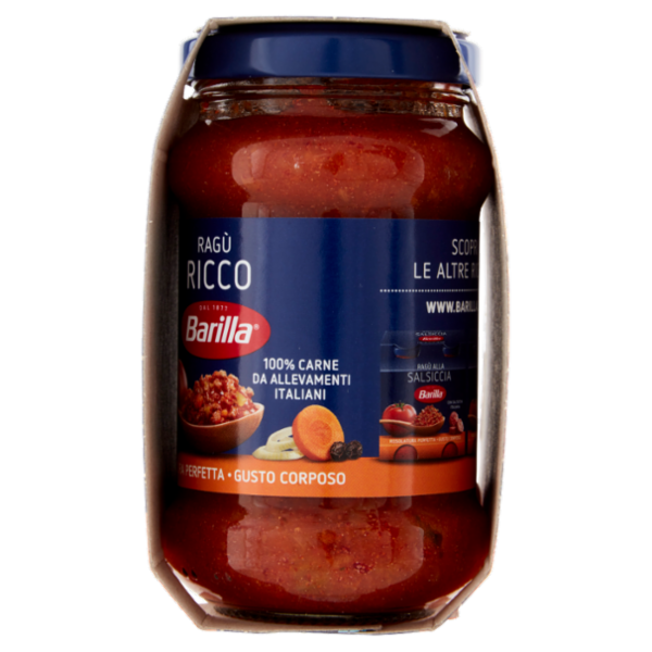 Barilla Sugo Ragù Bolognese Classico Condimento per Pasta 180gX2