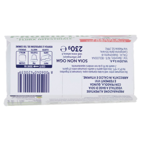 Valsoia Bontà e Salute Probiotic Fragola con Semi di Quinoa 2 x 115 g