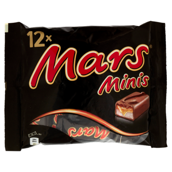 Mars Minis Snack Cioccolatini al Latte e Caramello 227gr