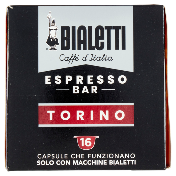 Bialetti Caffè d'Italia Espresso Bar Torino 16 Capsule 112 g