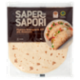 Selex Saper di Sapori Piadine Fresche Sottili Romagnole I.G.P. alla Riminese 3x120 g