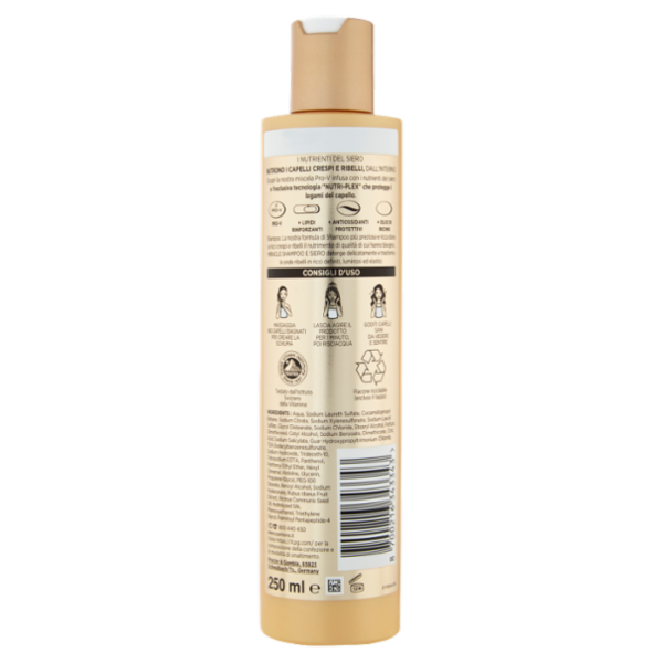 Pantene Pro-V Nutri-plex Miracle Serum Shampoo Ricci Perfetti 250 ml
