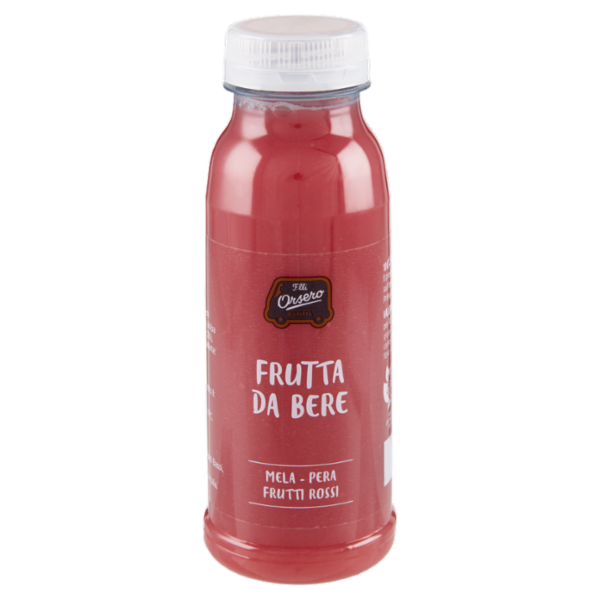 F.lli Orsero Frutta da Bere Mela - Pera Frutti Rossi 250 ml