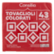 Consilia Tovaglioli 2 Veli 33x33 cm Rosso 43 pezzi