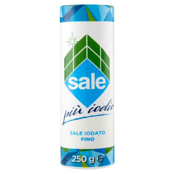 Italkali sale più iodio Sale Iodato Fino 250 g