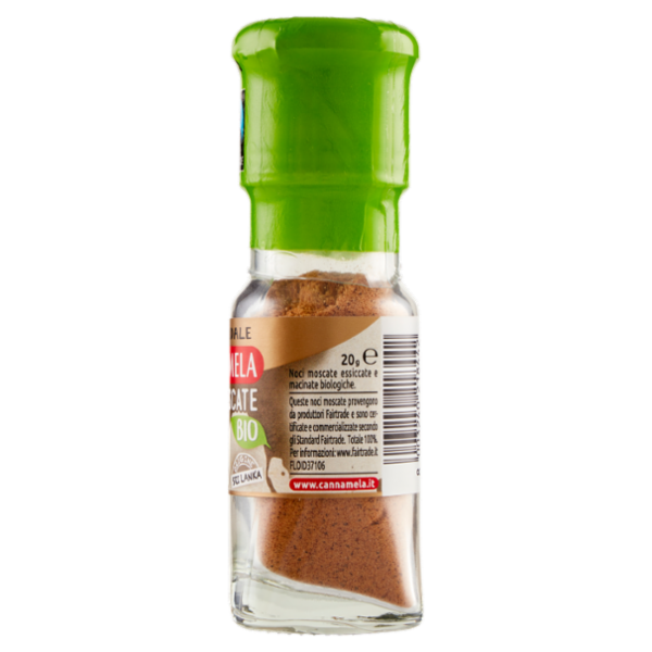 Cannamela Equo e Solidale Noci Moscate Macinate Bio 20 g