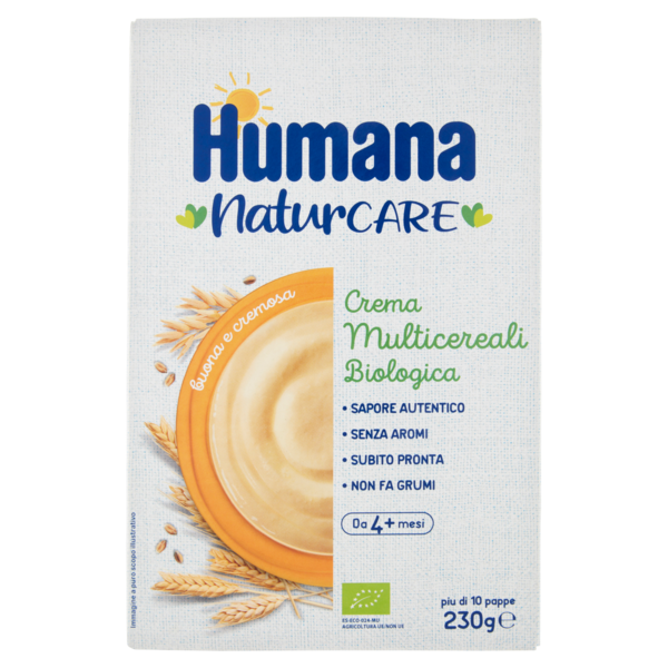 Humana Crema Multicereali Biologica 230 g