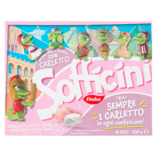 Sofficini Findus 4 Sofficini Prosciutto Cotto Più Mozzarella 250 g