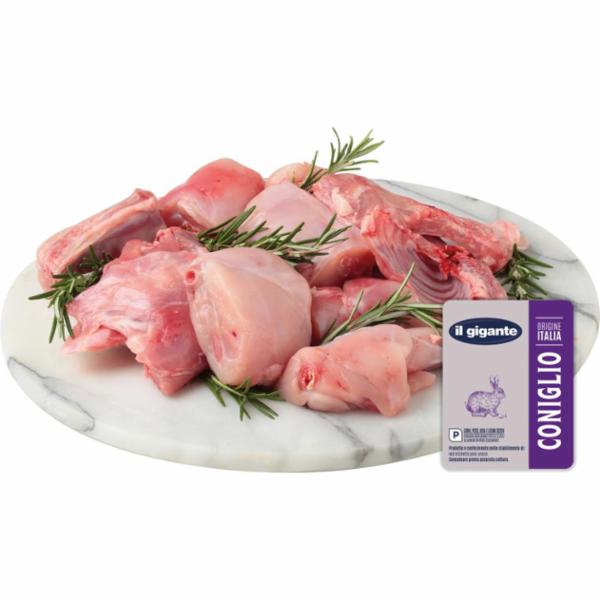 META' CONIGLIO IN PARTI FILIERA IL GIGANTE