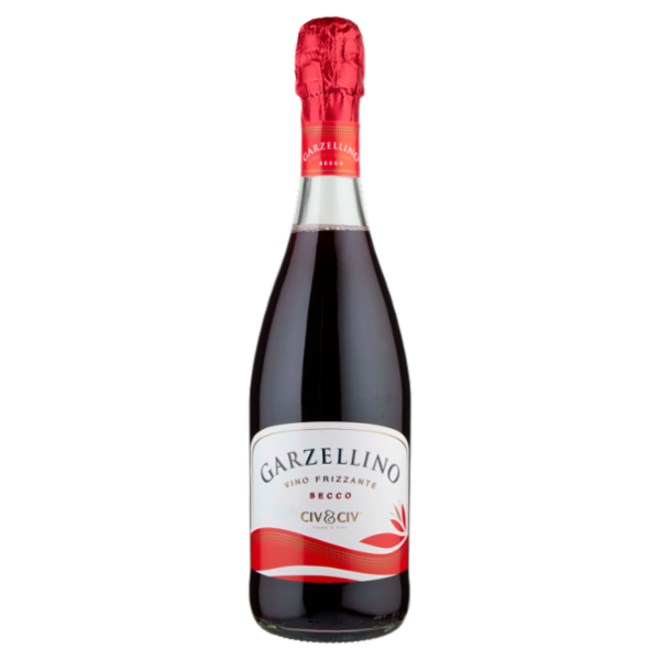 Civ&Civ Garzellino Vino Frizzante Secco Rosso Emilia IGT 75 cl