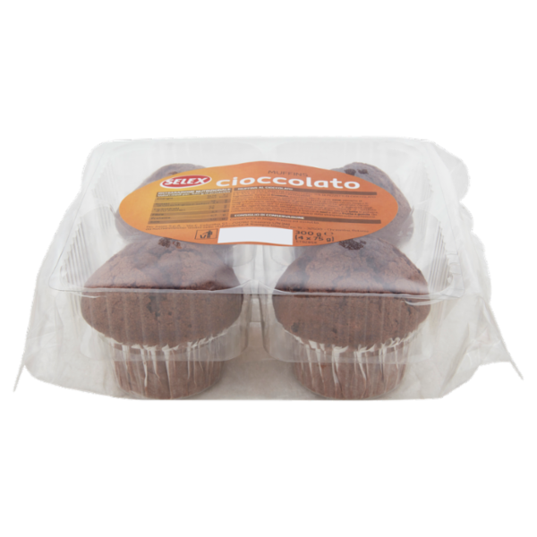 Selex Muffins al Cioccolato 4x75 g
