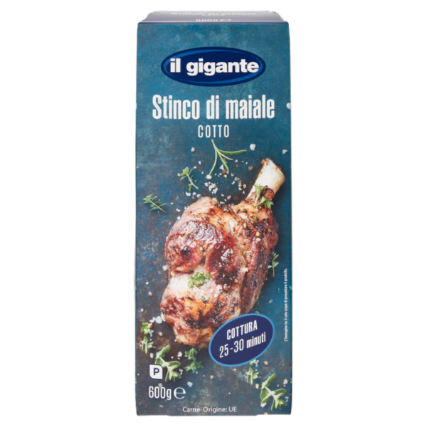 IL GIGANTE Stinco di maiale Cotto 600 g