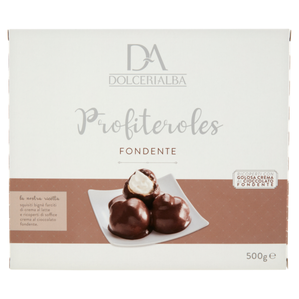 Dolcerialba Profiteroles Fondente 9 Profiteroles 500 g