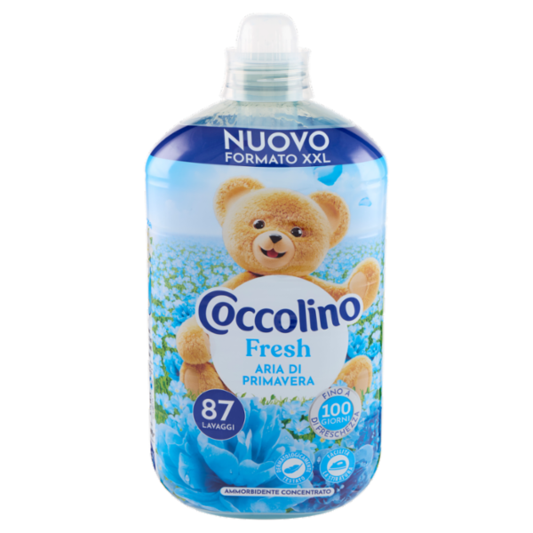 Coccolino Ammorbidente Concentrato Fresh Aria di Primavera 87 Lavaggi 1827 ml