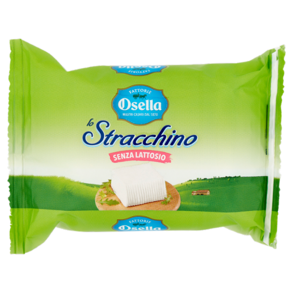 Fattorie Osella lo Stracchino formaggio molle Senza Lattosio - 100 g