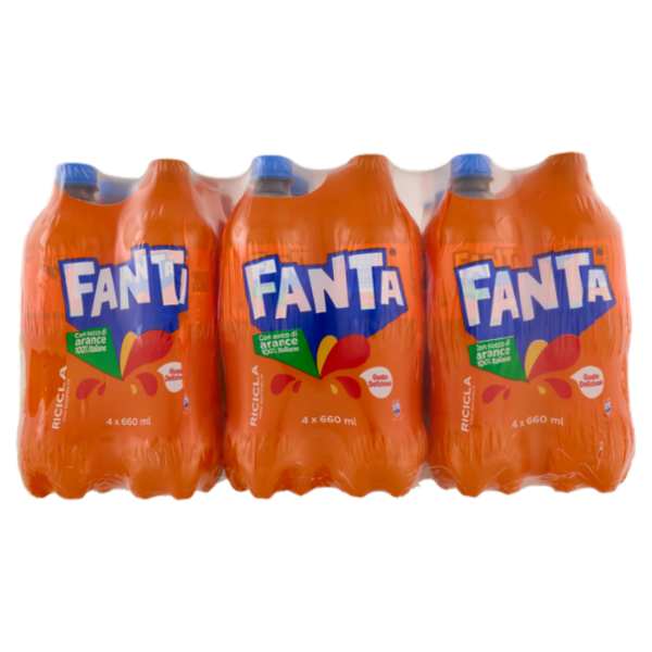 Fanta Orange NJ PET 66cl. 6x4