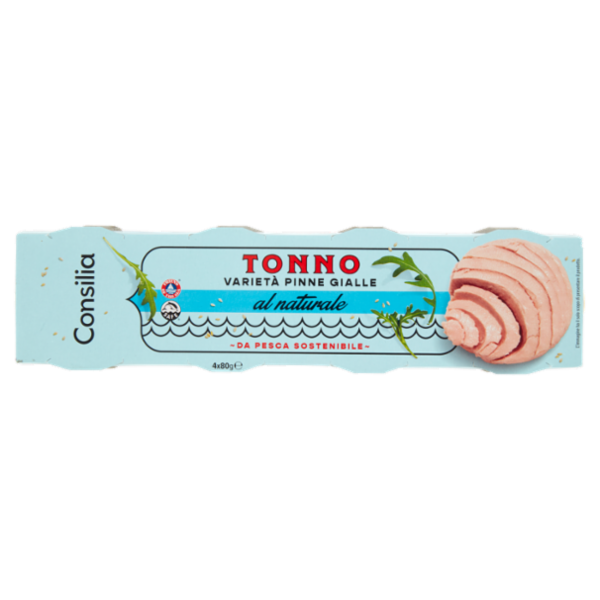 Consilia Tonno al Naturale 4x80 g