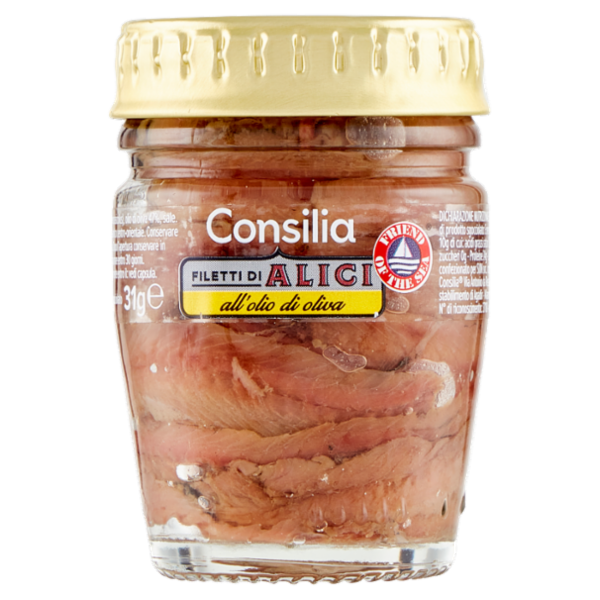 Consilia Filetti di Alici all'Olio di Oliva 58 g