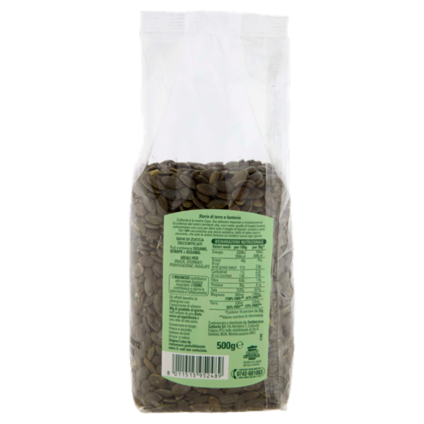 Colfiorito Semi di Zucca Decorticati 500 g