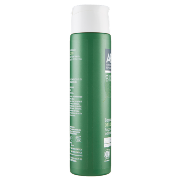 Armonia & Benessere Bagnodoccia Delicato Bio con Succo di Aloe Vera ed Estratto di Elicriso 300 ml