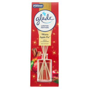 Glade Diffusore a Bastoncini, Fragranza Warm Apple Pie. Confezione Da 1 Diffusore Da 50ml